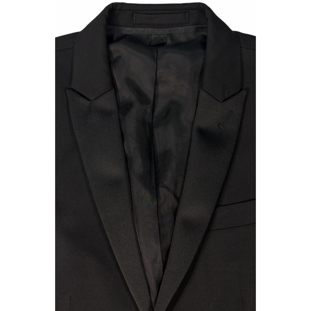 J.Crew Crewcuts Ludlow Boys Tuxedo Jacket$298 Italian Wool #34245 Black Size 12 - Picture 6 of 15